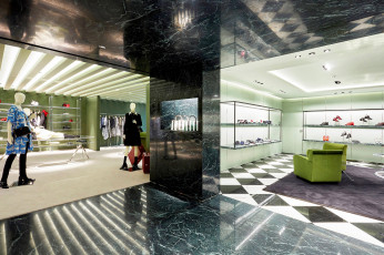 prada opens its first store in nanning china