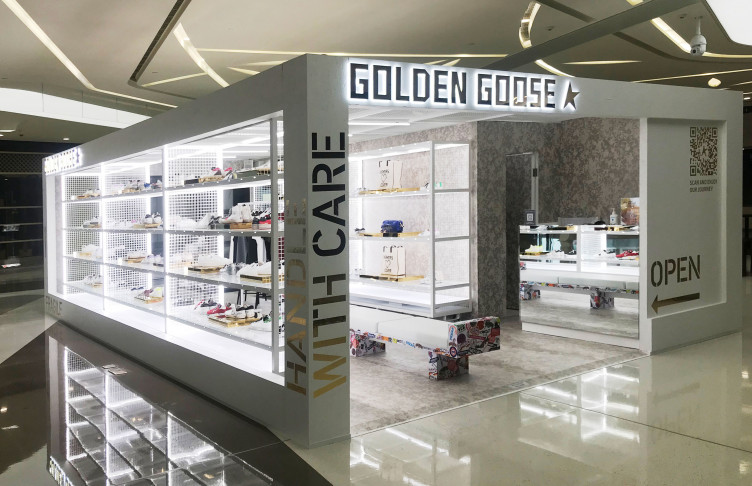 Golden Goose Sanya Pop Up Store Area 17 Architecture and Interiors